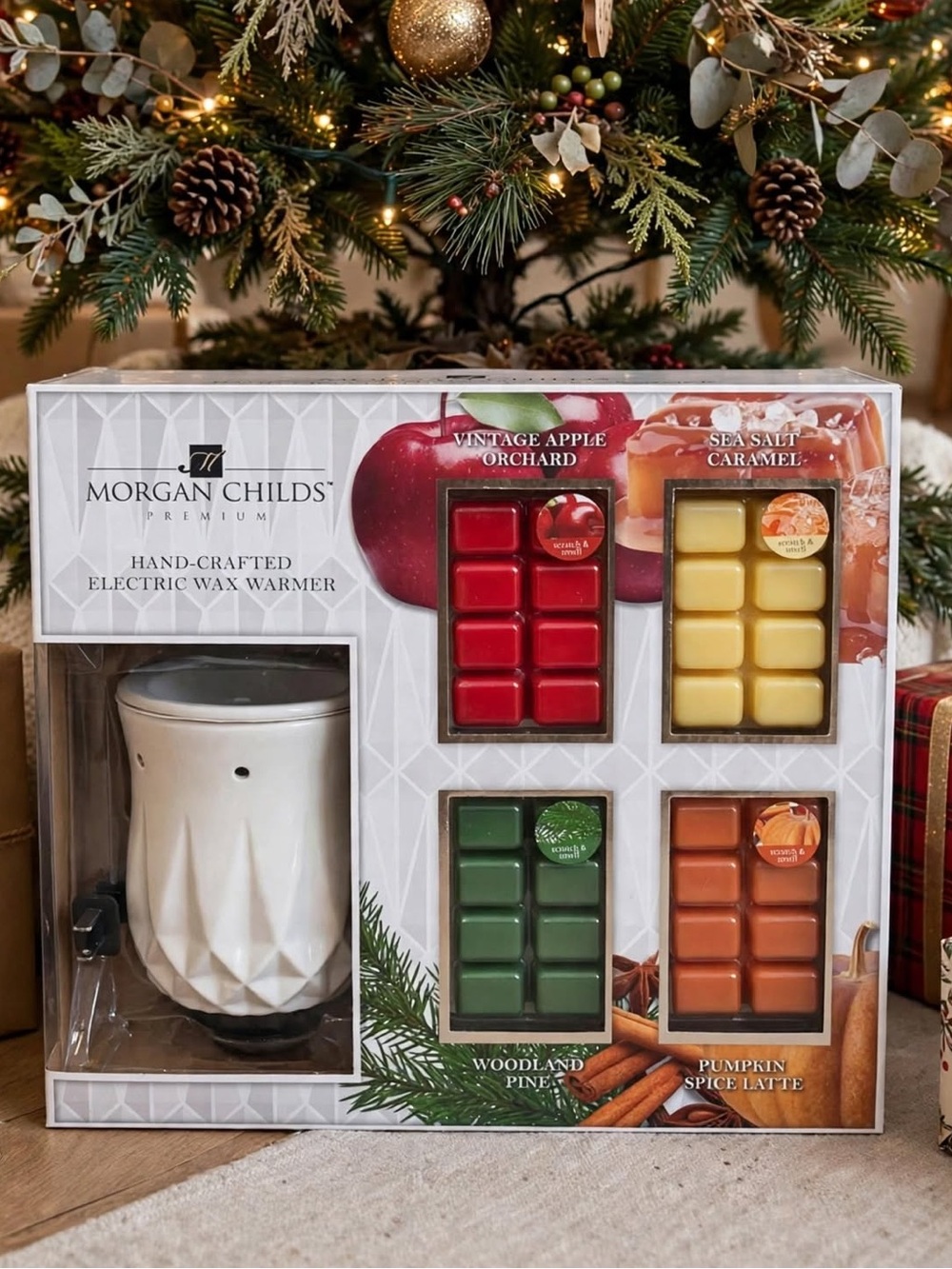 New Morgan Childs Electric Wax Warmer Gift Set -